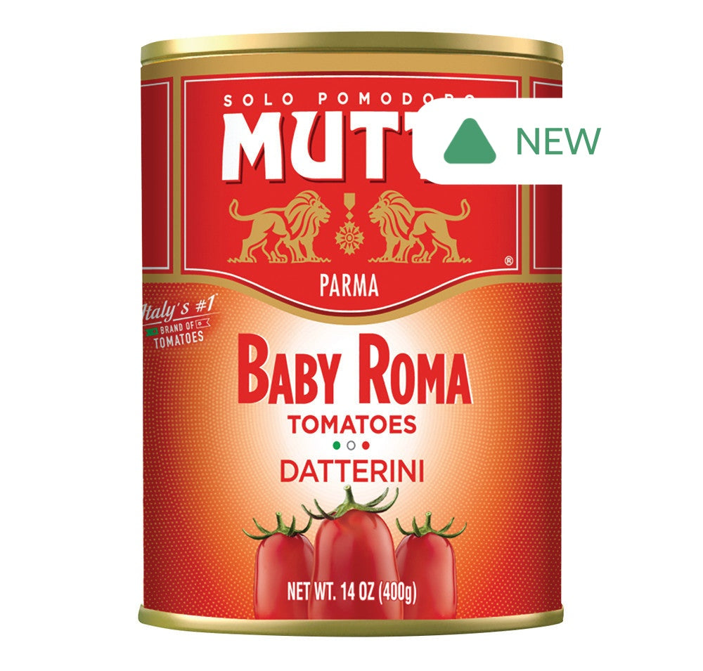Wholesale Mutti Baby Roma Tomatoes 14 Oz Can- Bulk