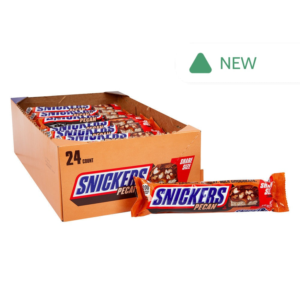 Wholesale Snickers Pecan Share Size 2.82 Oz Bar- Bulk