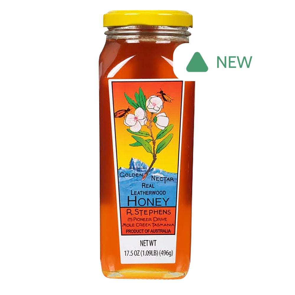 Wholesale R. Stephens Leatherwood Honey 17.5 Oz- Bulk