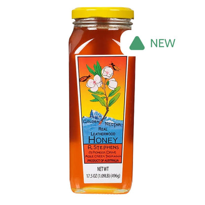 Wholesale R. Stephens Leatherwood Honey 17.5 Oz- Bulk