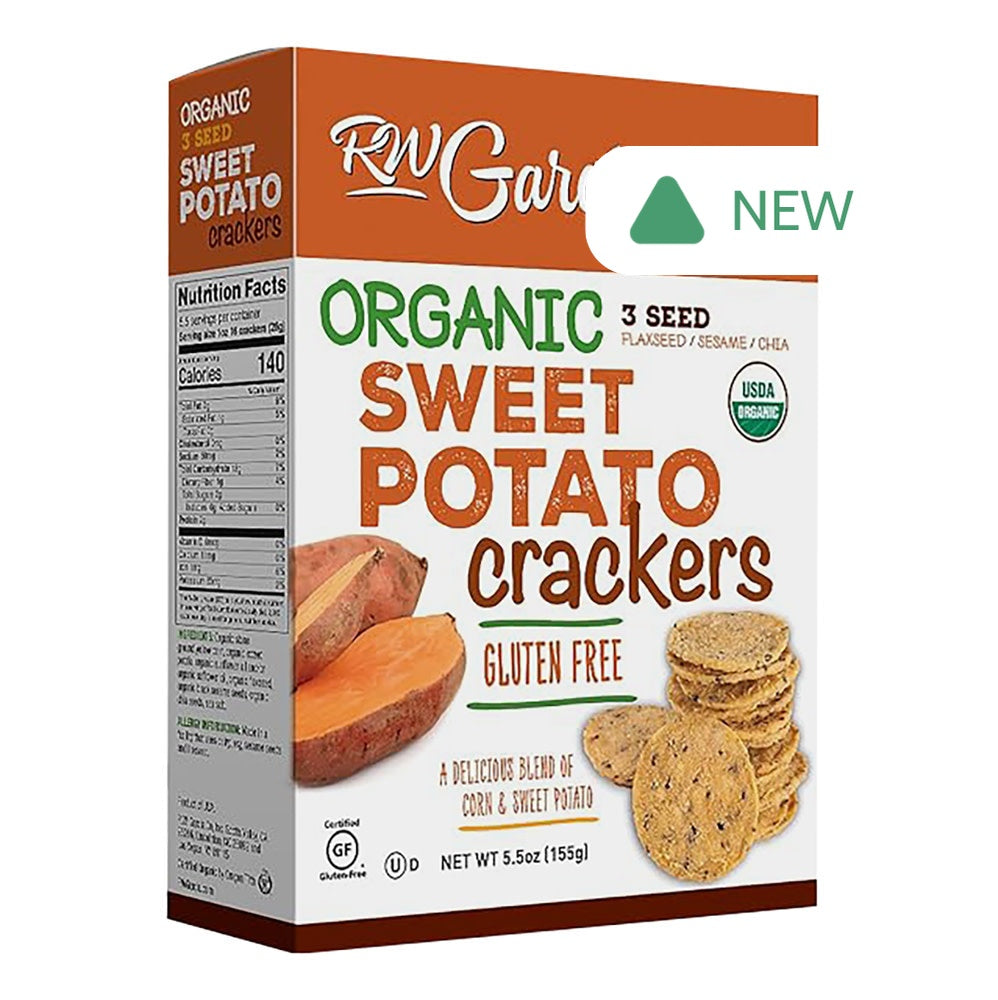 Wholesale Rw Garcia Sweet Potato Crackers 5.5 Oz Box- Bulk