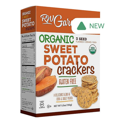 Wholesale Rw Garcia Sweet Potato Crackers 5.5 Oz Box- Bulk