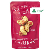 Wholesale Sahale Glazed Pomegranate Vanilla Flavored Cashews 4 Oz Pouch- Bulk