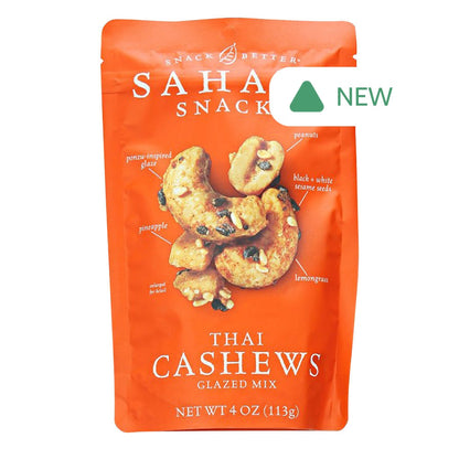 Wholesale Sahale Glazed Thai Cashews 4 Oz Pouch- Bulk