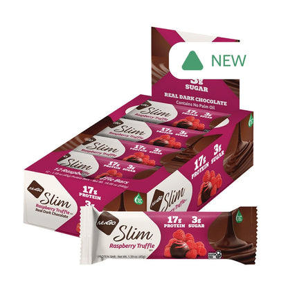 Wholesale Nugo Slim Raspberry Truffle Bar 1.59 Oz- Bulk