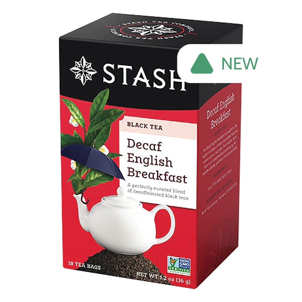 Wholesale Stash Decaf English Breakfast Tea 18 Ct Box- Bulk