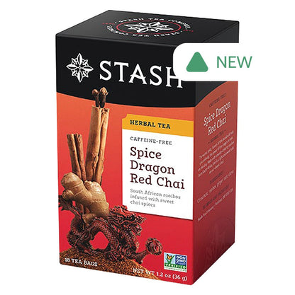 Wholesale Stash Spice Dragon Red Chai Tea 18 Ct Box- Bulk