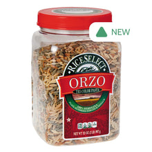 Wholesale Texmati Tri-Color Orzo Pasta 26.5 Oz Jar- Bulk