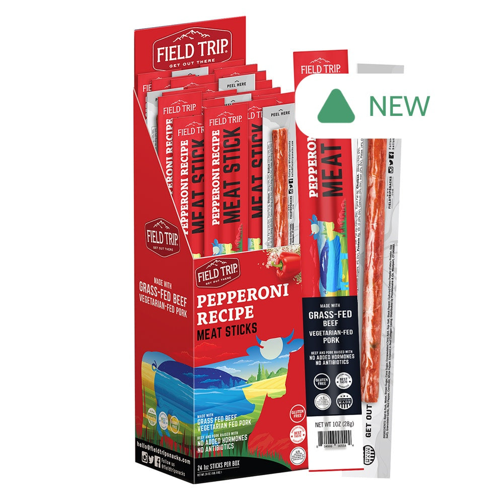 Wholesale Field Trip Pepperoni Meat Stick 1 Oz- Bulk