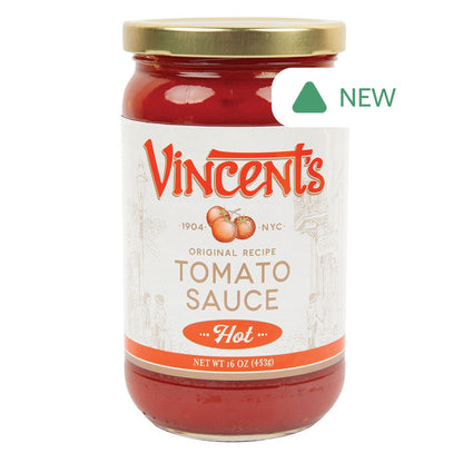 Wholesale Vincent'S Original Sauce Hot 16 Oz Jar- Bulk