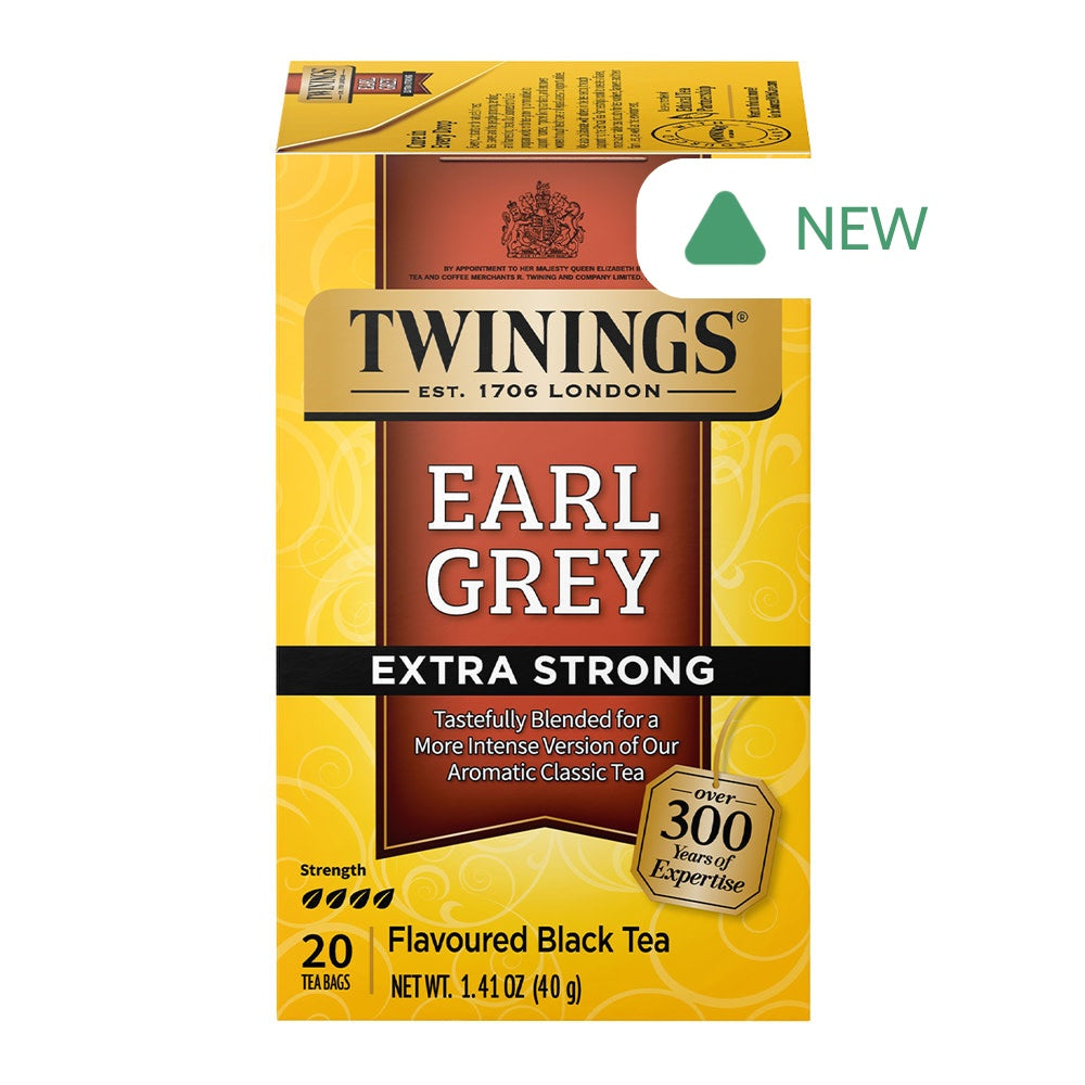 Wholesale Twinings Earl Grey Extra Bold Black Tea 20 Ct Box- Bulk