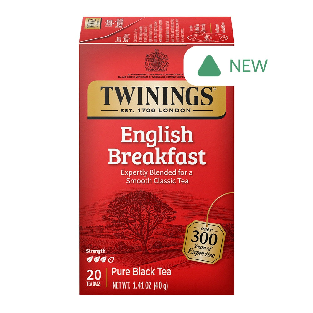 Wholesale Twinings English Breakfast Tea 20 Ct Box- Bulk