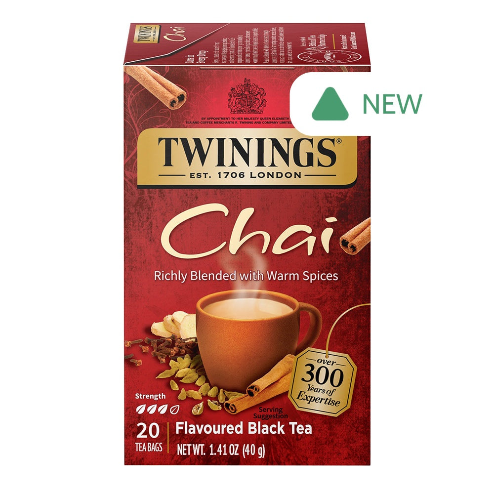Wholesale Twinings Chai Tea 20 Ct Box- Bulk