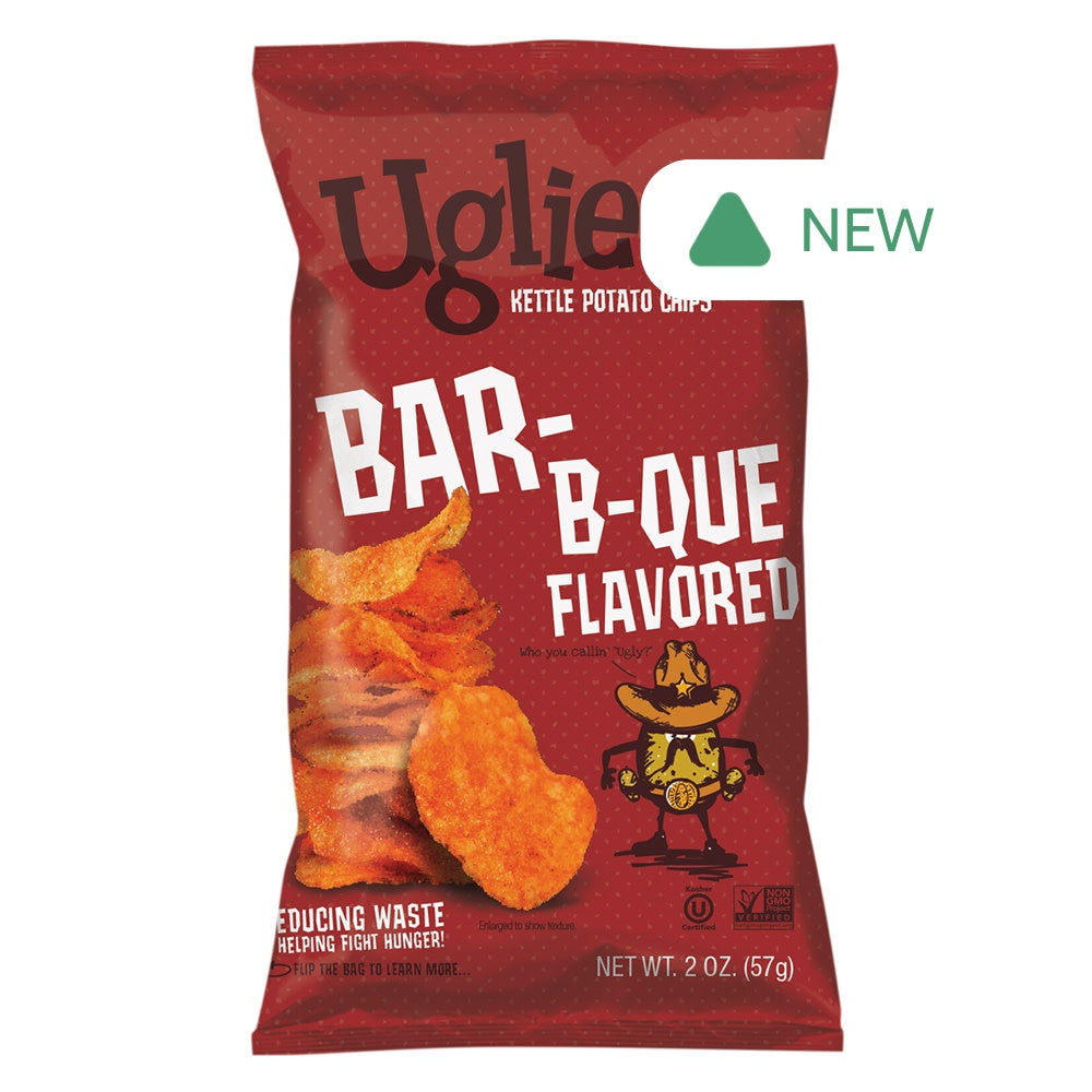 Wholesale Uglies Bar-B-Que Kettle Potato Chips 2 Oz Bag- Bulk