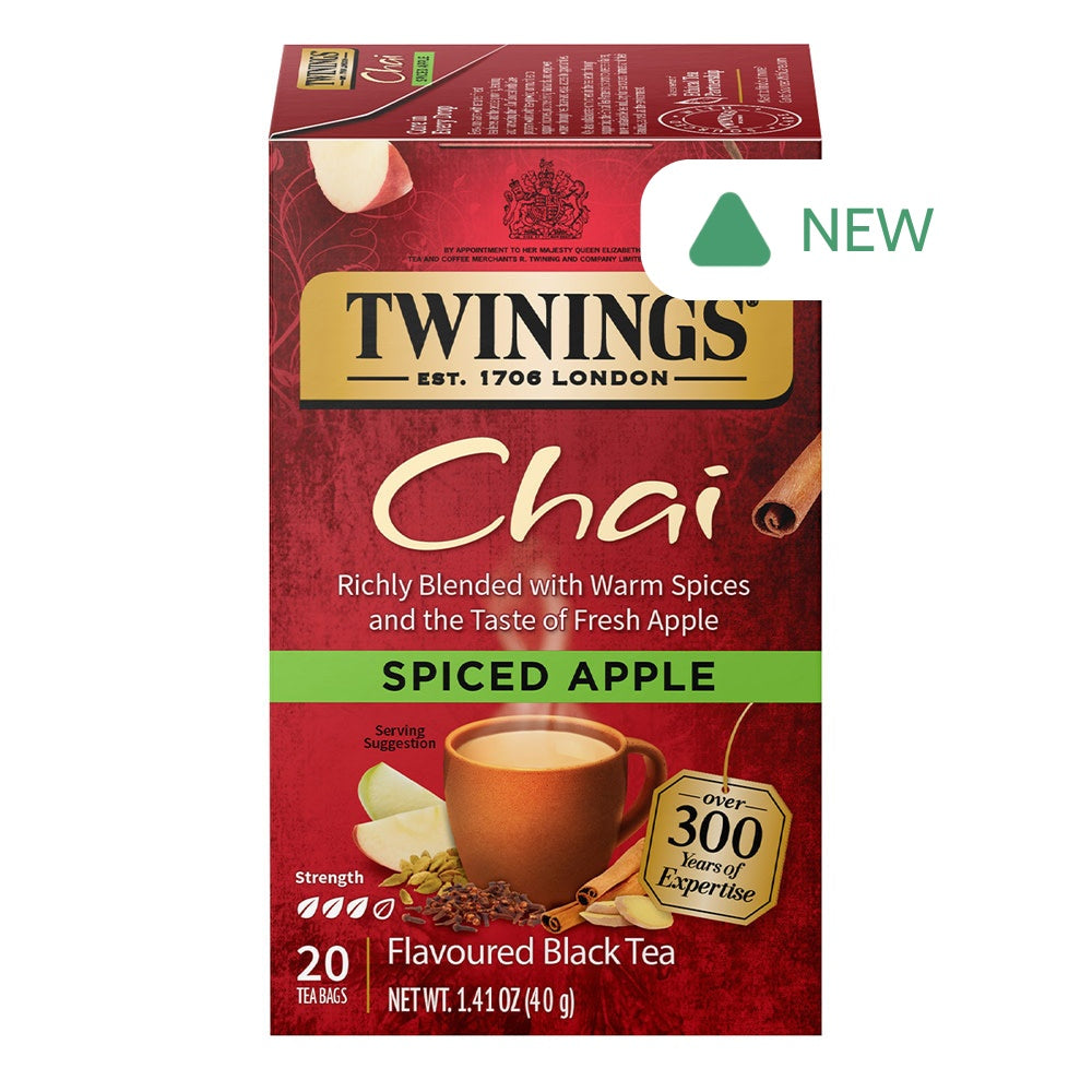 Wholesale Twinings Spiced Apple Chai Tea 20 Ct Box- Bulk
