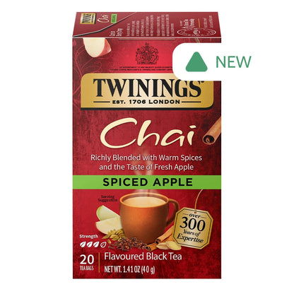 Wholesale Twinings Spiced Apple Chai Tea 20 Ct Box- Bulk