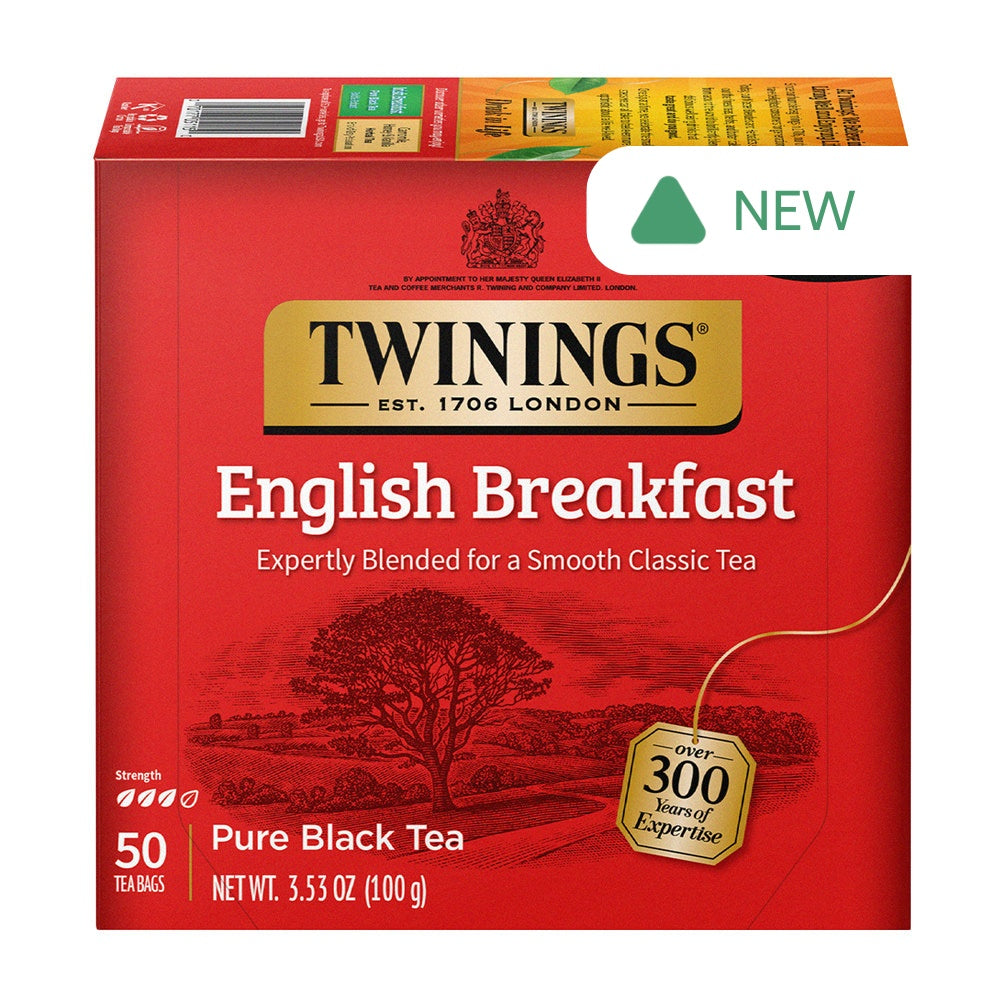 Wholesale Twinings English Breakfast Tea 50 Ct Box- Bulk