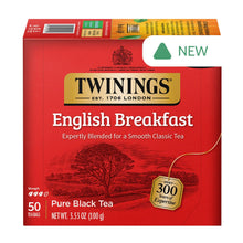Wholesale Twinings English Breakfast Tea 50 Ct Box- Bulk