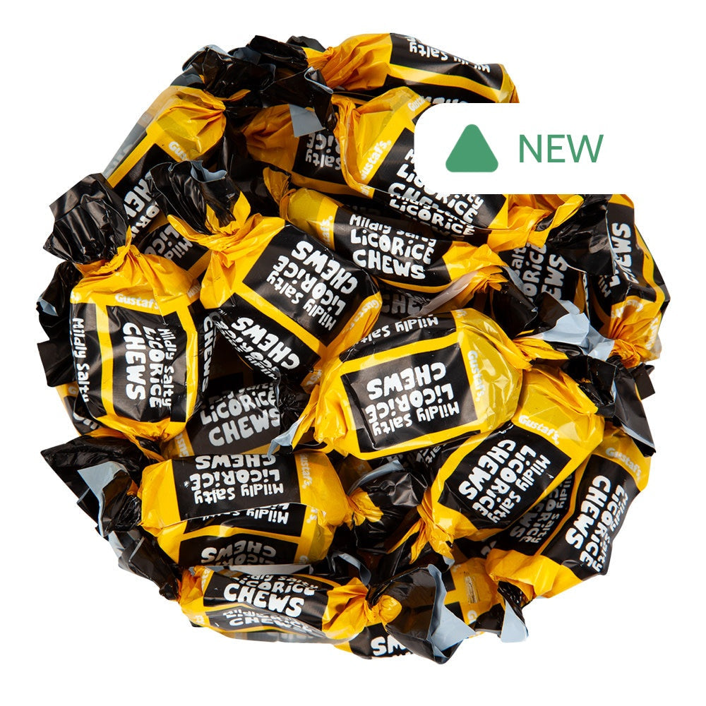 Wholesale Gustaf’S Mildly Salty Licorice Toffee Chews- Bulk