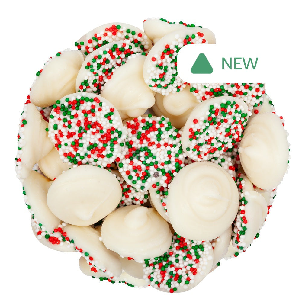Wholesale BoxNCase Smooth & Minty Nonpareil Wafers Christmas- Bulk