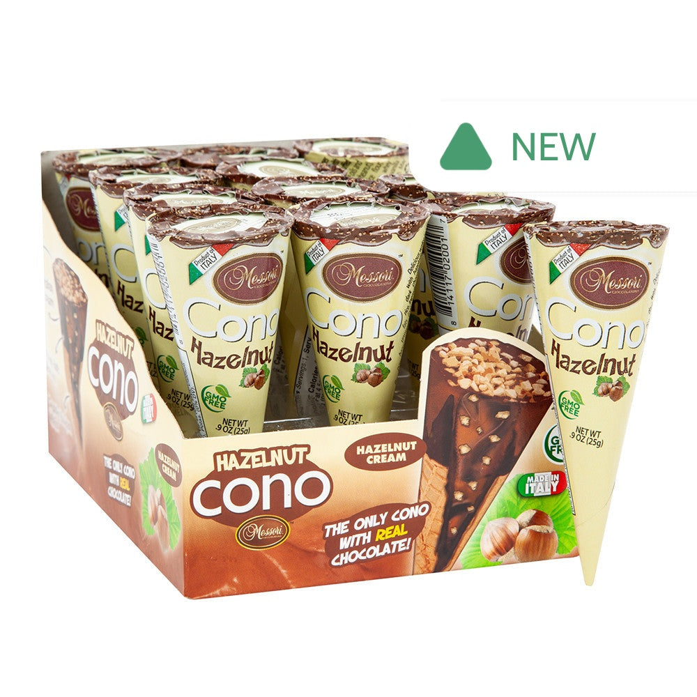 Wholesale Messori Hazelnut Cono Snack 10.8 Oz- Bulk