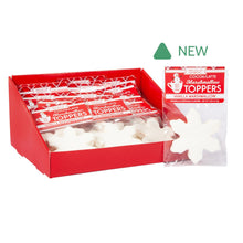 Wholesale Marshmallow Topper Snowflake 0.25 Oz- Bulk