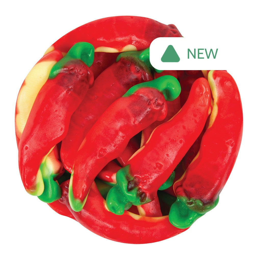 Wholesale Vidal Gummy Chili Peppers- Bulk
