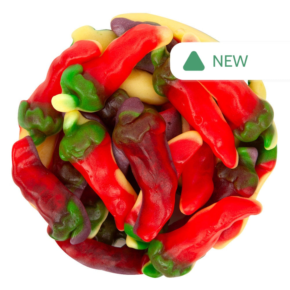 Wholesale Vidal Gummy Fire Peppers- Bulk