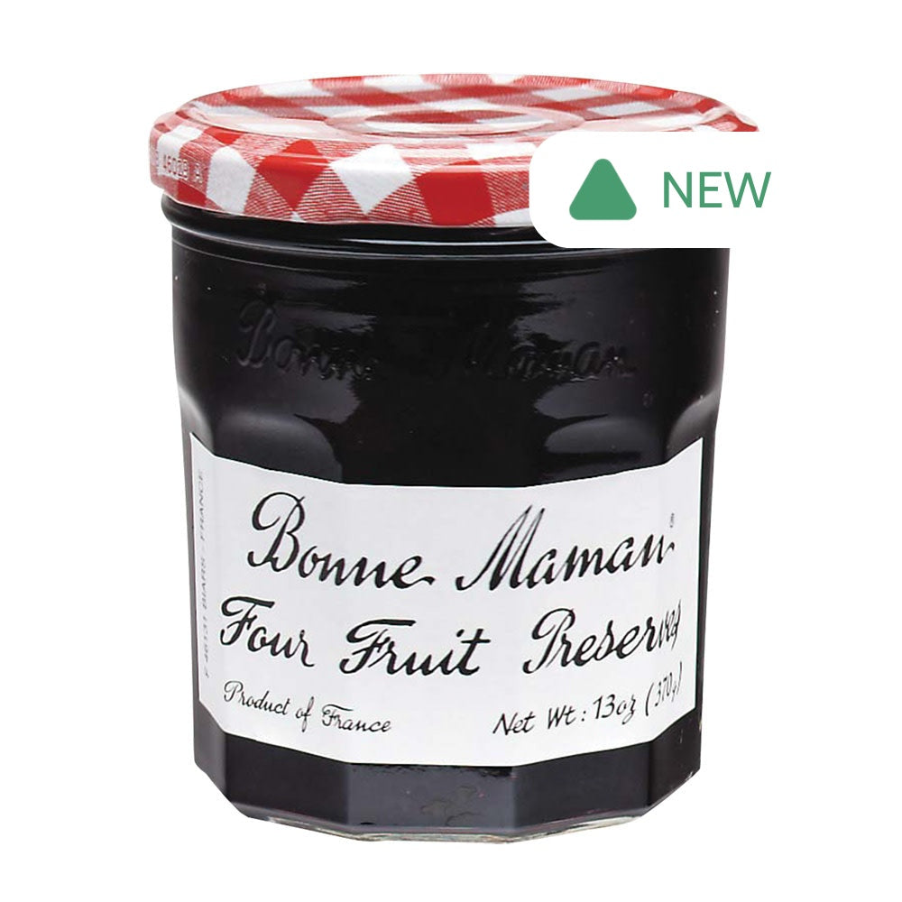 Wholesale Bonne Maman Four Fruit Preserves 13 Oz Jar- Bulk