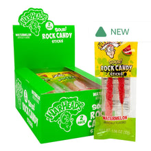 Wholesale Warheads Sour Watermelon Rock Candy Sticks 1.06 Oz- Bulk