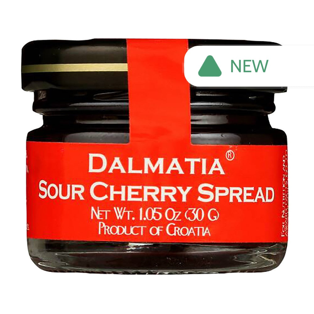 Wholesale Dalmatia Sour Cherry Spread Mini 1.5 Oz Jar- Bulk