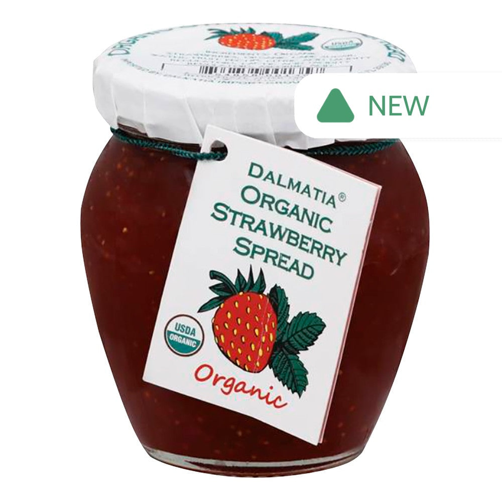 Wholesale Dalmatia Organic Strawberry Spread 8.5 Oz Jar- Bulk