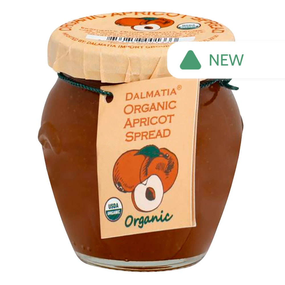 Wholesale Dalmatia Organic Apricot Spread 8.5 Oz Jar- Bulk