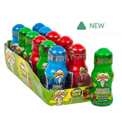 Wholesale Warheads Super Sour Tongue Roller 0.85 Oz- Bulk
