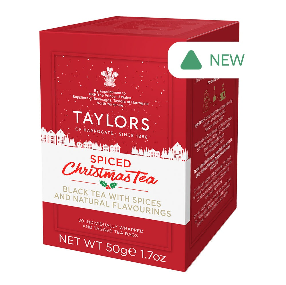 Wholesale Taylors Of Harrogate Spiced Christmas Tea 20 Ct Box- Bulk