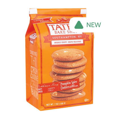 Wholesale Tate'S Pumpkin Spice Cookies 7 Oz Bag- Bulk