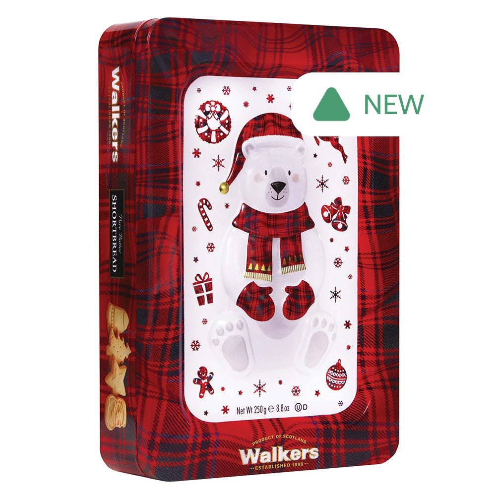 Wholesale Walkers Shortbread Cookie 8.8 Oz Polar Bear Tin- Bulk