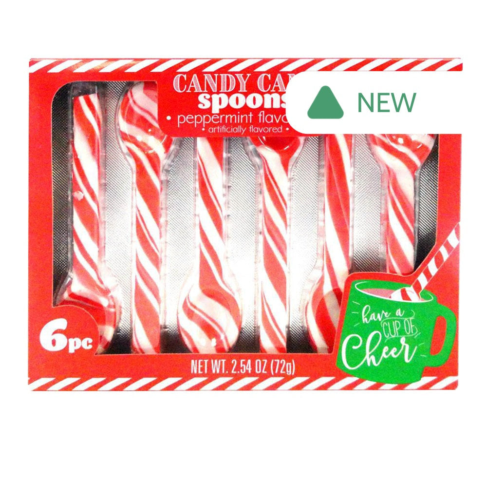 Wholesale Candy Peppermint Spoons 2.54 Oz- Bulk