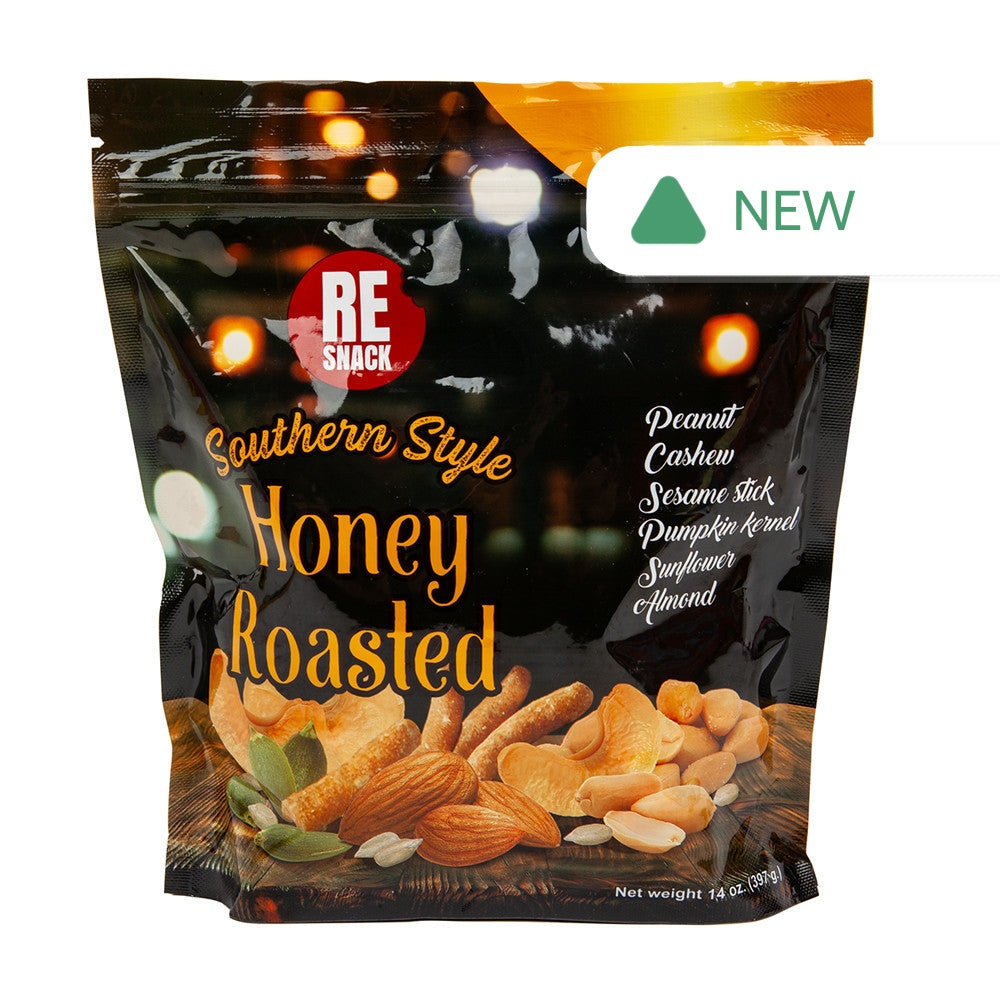 Wholesale Re Snack Southern Style Honey Roasted Bar Mix 14 Oz Pouch- Bulk
