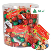 Wholesale Madelaine Milk Chocolate Foiled Christmas Balls 2 Oz Mesh Bag- Bulk