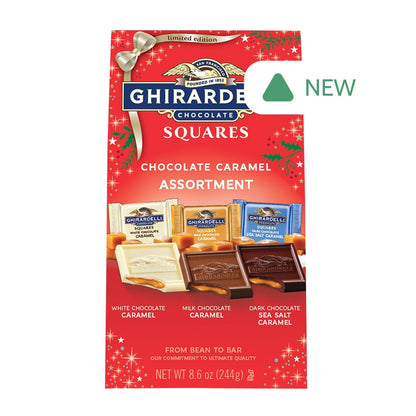 Wholesale Ghirarardelli Chocolate Caramel Squares Assorted 8.6 Oz- Bulk