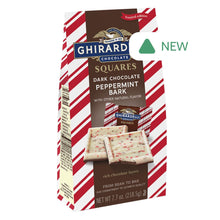Wholesale Ghirardelli Dark Chocolate Peppermint Bark Squares 7.7 Oz Bag- Bulk