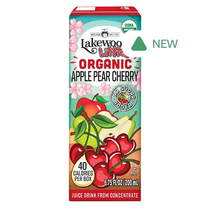 Wholesale Lakewood Juices Organic Cherry Fusion Juice 8 Count 6.75 Oz- Bulk