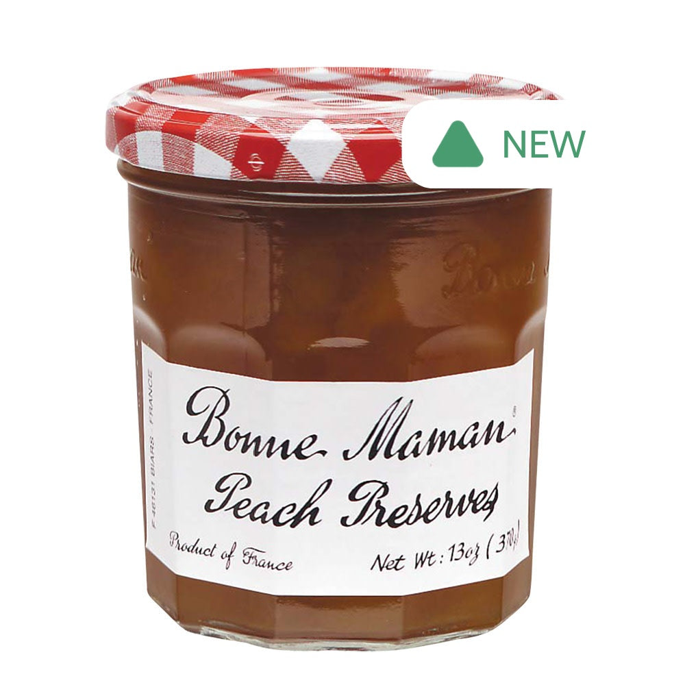 Wholesale Bonne Maman Peach Preserves 13 Oz Jar- Bulk