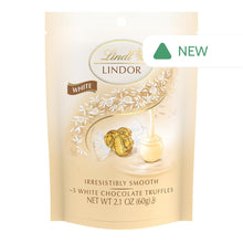 Wholesale Lindt Lindor White Chocolate Truffles 2.1 Oz Peg Bag- Bulk