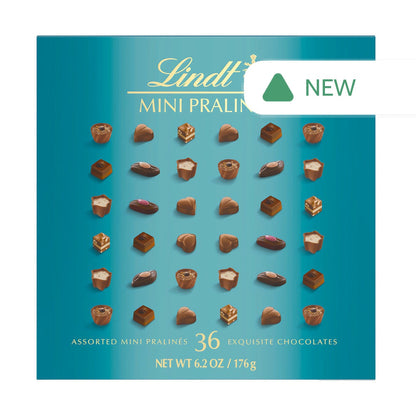 Wholesale Lindt Mini Pralines Turquoise 6.2 Oz Box- Bulk