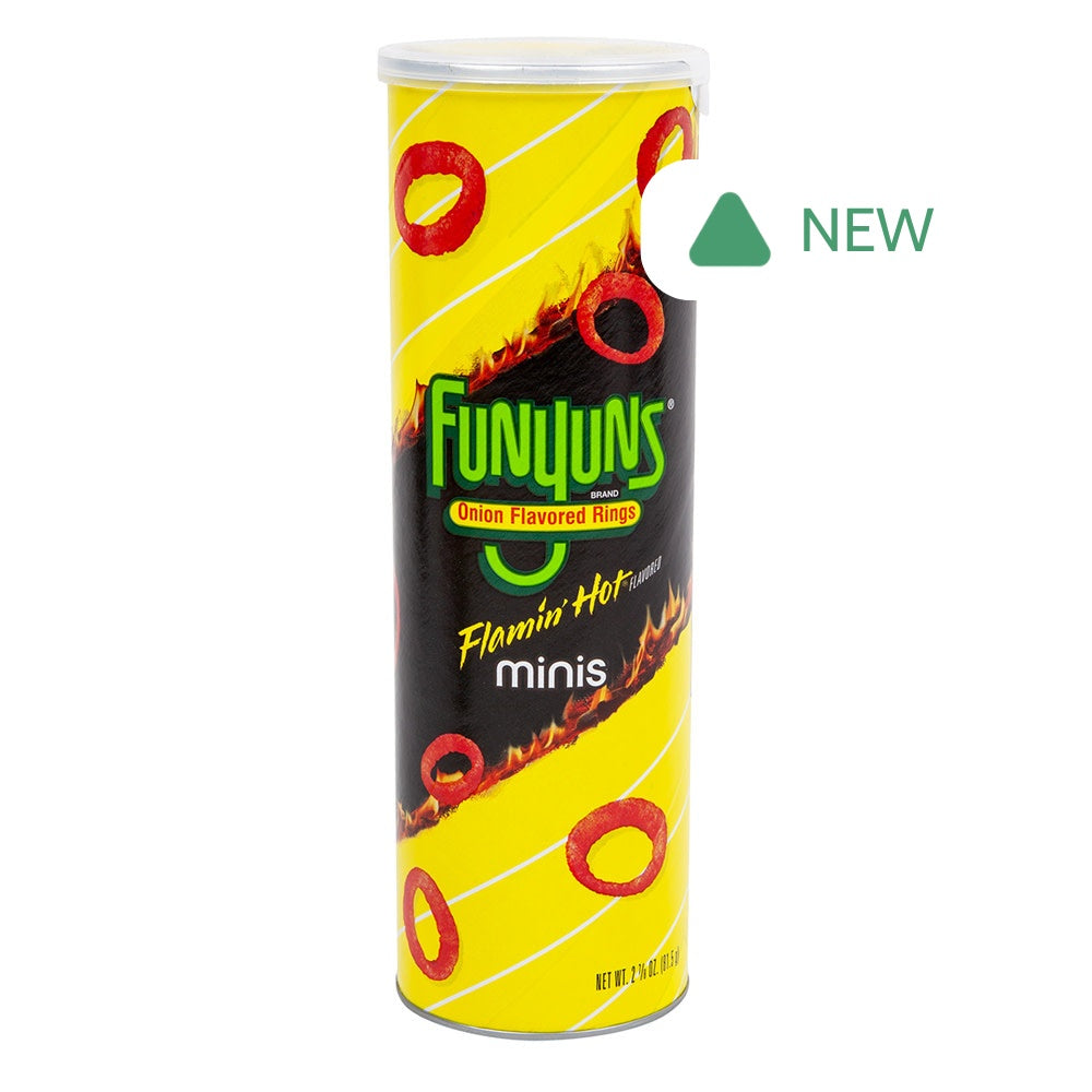 Wholesale Funyuns Flamin' Hot Minis 2.875 Oz Canister- Bulk
