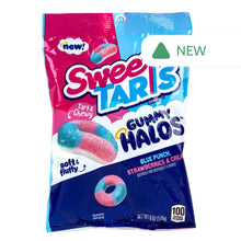 Wholesale Sweetarts Blue Punch Strawberries & Cream Gummy Halos 6 Oz Peg Bag- Bulk