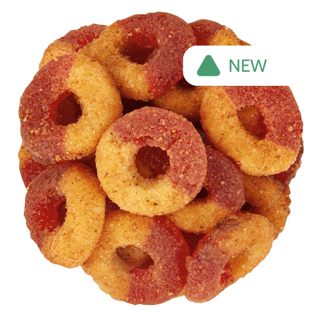 Wholesale Jovy Mexi-Land Gummy Rings Peach- Bulk