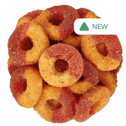 Wholesale Jovy Mexi-Land Gummy Rings Peach- Bulk